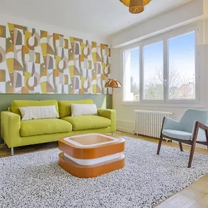 T3 Design Et Familial Avec Parking Proche Commodites Biarriz